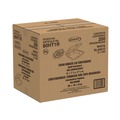 Food Containers & Lids | Dart 80HT1R 7.5 in. x 8 in. x 2.2 in. Foam Hinged Lid Containers - White (200/Carton) image number 1