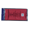 Table Covers & Skirts | Tablemate 549RD Heavyweight Plastic 54 in. x 108 in. Table Set Rectangular Table Cover - Red (6/Pack) image number 5
