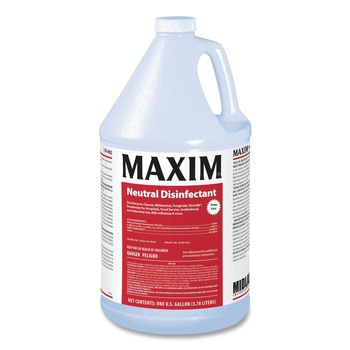 PRODUCTS | Maxim 040200-41 1-Gallon Bottle Neutral Disinfectant - Lemon Scent (4/Carton)