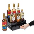 Perforated Roll & Hand Towels | Mind Reader SYRUPH9-BLK 12.5 in. x 5 in. x 7 in. 9-Compartment Foundation Collection Nested Syrup Countertop Bottle Organizer - Black image number 2