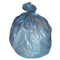 Low-Density Trash Bags | Heritage H7856WS 39 in. x 56 in. 1.7 mil 55 Gallon Linear Low-Density Can Liners - Silver (50/Carton) image number 1