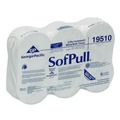 Floor Dusters & Accessories | Georgia Pacific Professional 19510 2-Ply High Capacity Septic Safe Center Pull Tissue - White (6 Rolls/Carton) image number 3