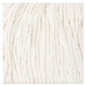 Mop Heads | Boardwalk BWK2020REA #20 Cut-End Rayon Wet Mop Head - White image number 4