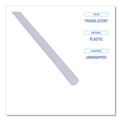 Straws/Stems/Sticks | Boardwalk BWKJSTU775T50 7.75 in. Unwrapped Plastic Jumbo Straws - Translucent (12500/Carton) image number 7