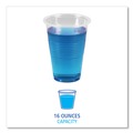Cups | Boardwalk BWKTRANSCUP16CT 16 oz. Polypropylene Plastic Cold Cups - Translucent (1000/Carton) image number 4