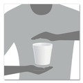 Food Containers & Lids | Dart 32MJ48 32 oz. Foam Containers - White (500/Carton) image number 6