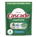 Dishwashing Detergents | Cascade 80818933 Complete ActionPacs - Fresh Scent (30/Carton) image number 1
