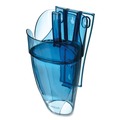 Kitchen Tools & Gadgets | San Jamar SAN SI9000 64 - 86 oz. Saf-T-Scoop and Guardian System for Ice Machines - Transparent Blue image number 5