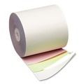 Perforated Roll & Hand Towels | PM Company 9325 2.25 in. x 70 ft. Impact Printing Carbonless Paper Rolls - White/Canary (10/Pack) image number 2