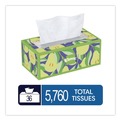 Facial Tissues | Kleenex 54303 Trusted Care 2-Ply Facial Tissue - White (12/Carton) image number 2
