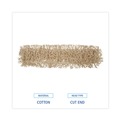 Mop Heads | Boardwalk BWK1336 36 in. x 5 in. Industrial Washable Dust Mop Head - White image number 5
