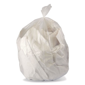 Heritage H9250SC 46 in. x 50 in. 1.1 mil. 56-Gallon Linear Low-Density Can Liners - Clear (100/Carton)