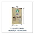 Coffee - Caffeinated | FLAVIA 48102 Starbucks Coffee Freshpack - Veranda Blend (76/Carton) image number 6
