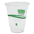 Cups | Eco-Products EP-CC12-GS 12 oz. GreenStripe Renewable and Compostable Cold Cups - Clear (1000/Carton) image number 1