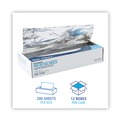 Foil Wraps | Boardwalk BWK7164 12 in. x 10.75 in. 63 Gauge Standard Duty Aluminum Foil Pop-Up Sheets (2400/Carton) image number 3