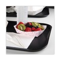 Food Containers & Lids | Boardwalk BWK30LAG200 2 lbs. Capacity Paper Food Baskets - Red/White (1000/Carton) image number 6