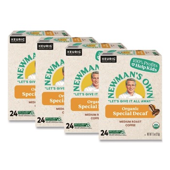  | Newman's Own Organics 5000351722 Coffee K-Cups - Special Decaf (96/Carton)