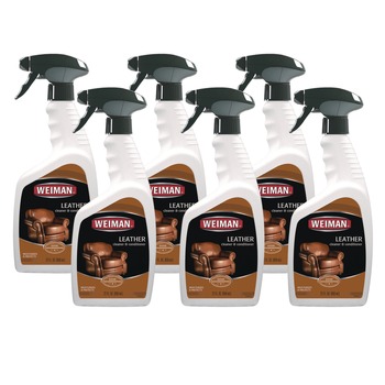 AUTO CARE | WEIMAN 107 22 oz. Trigger Spray Bottle Leather Cleaner and Conditioner - Floral Scent (6/Carton)