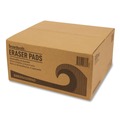 Sponges | Boardwalk 96157-M-BWK 2.5 in. x 4.5 in. 1 in. Thick Eraser Pads - White (6/Carton) image number 6