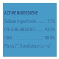 Bleach | Clorox CLO32263 81 oz. Bottle Concentrated Regular Disinfecting Bleach (6/Carton) image number 3
