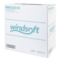 Perforated Roll & Hand Towels | Windsoft 122085CTB 11 in. x 8.5 in. 2-Ply Kitchen Roll Towels - White (30 Rolls/Carton) image number 3