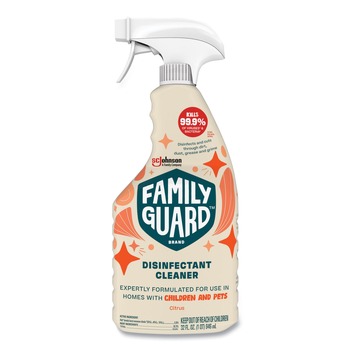 DISINFECTANTS AND SANITIZERS | SC Johnson 327159 32 oz. Trigger Bottle Citrus Scent Disinfectant (8/Carton)