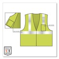 Clothing Protection | Ergodyne 21059 GloWear 8210Z Class 2 Economy Mesh Vest Polyester - 4X-Large/5X-Large Lime image number 3