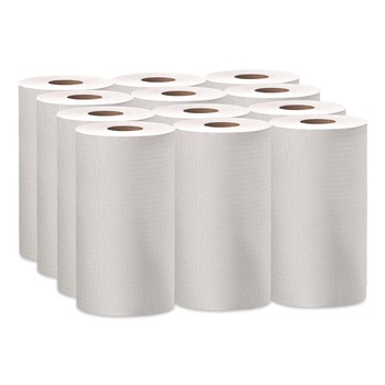 WypAll 35401 X60 9.8 in. x 13.4 in. Cloths - Small, White (130/Roll, 12 Rolls/Carton)