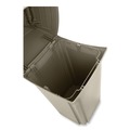 Outdoor Waste Receptacles | Rubbermaid Commercial FG843088BEIG Ranger 35-Gallon Fire-Safe Structural Foam Container - Beige image number 5
