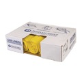 Waste Receptacles | Inteplast Group BR3043SPY 30 in. x 43 in. 1.15 mil 30 gal Infectious Waste Biohazard Low-Density Commercial Can Liners - Yellow (25 Bags/Roll, 6 Rolls/CT) image number 0