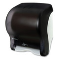 Towel Dispensers | San Jamar T8400TBK 11.88 in. x 9.1 in. x 14.4 in. Smart Essence Electronic Roll Towel Dispenser - Black image number 0