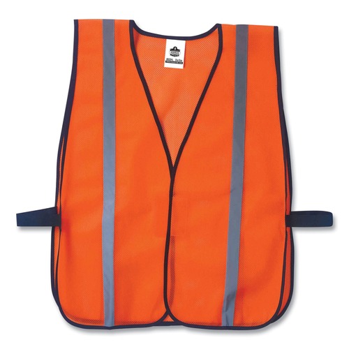 Clothing Protection | Ergodyne 20030 GloWear 8020HL Non-Certified Standard Vest Polyester - One Size Fits Most Orange image number 0