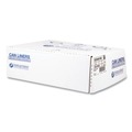 High-Density Trash Bags | Inteplast Group S334016K 33 gal. 16 microns 33 in. x 40 in. High-Density Interleaved Commercial Can Liners - Black (25 Bags/Roll, 10 Rolls/Carton) image number 3