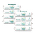 Hand Sanitizing Wipes | Pampers 80741436 1-Ply 6.8 in. x 7 in. Unscented Sensitive Baby Wipes - White (8/Carton) image number 0
