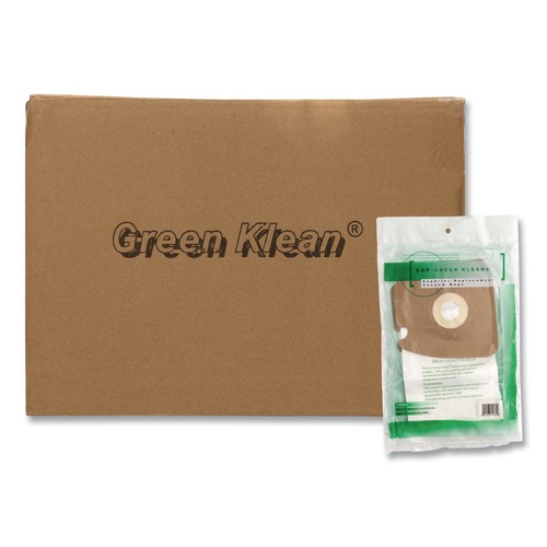 Vacuum Accessories | Green Klean GK-EURMM GK-EurMM Replacement Vacuum Bag (12/Carton) image number 0