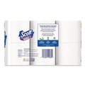 Perforated Roll & Hand Towels | Scott 10060 1-Ply 4.1 in. x 3.7 in. Septic Safe Toilet Paper - White (48/Carton) image number 4