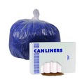 High-Density Trash Bags | Boardwalk V8046HNKR02 40 in. x 46 in. 45 gal. 13 mic High-Density Can Liners - Natural (250/Carton) image number 3