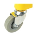 Buckets & Wringers | Boardwalk BWK2635COMBOYEL 8.75 gal. Pro-Pac Side-Squeeze Wringer/Bucket Combo - Yellow/Silver image number 2