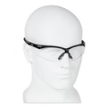 Safety Glasses | Ansell 3000354 Nemesis Safety Glasses - Black Frame/Clear Lens image number 3