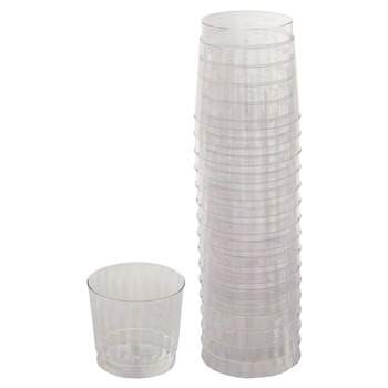 BEVERAGEWARE | WNA WNA RSCCR91516 9 oz Classicware Rocks Glass Plastic Tumblers - Clear (240/Carton)