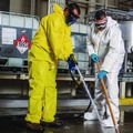 Cleaning Cloths & Wipes | Ansell KCC 00682 A70 Chemical Spray Protection Coveralls - Medium/Yellow (12/Carton) image number 3
