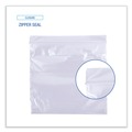 Resealable Bags | Boardwalk BWKSANDWICHBAG 1.15 mil 6.5 in. x 5.8 in. Reclosable Food Storage Sandwich Bags - Clear (500/Box) image number 8