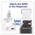 Hand Sanitizer Dispensers | PURELL 6424-01 ES6 5.25 x 8.56 x 12.13 1,200 mL Touch Free Hand Sanitizer Dispenser - Graphite (1/Carton) image number 4