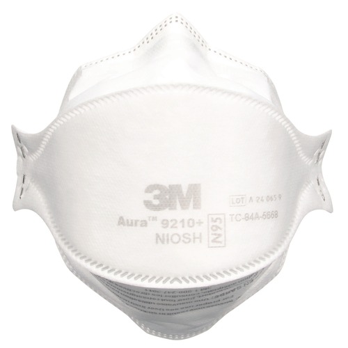 Respirators | 3M 9205+ Aura Particulate Respirator 9205plus - Standard Size (12/Carton) image number 0