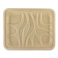 Food Trays & Liners | World Centric TR-SC-4S-LFS 7.1 in. x 9.1 in. x 0.7 in. Paper Fiber Trays - Natural (500/Carton) image number 0