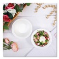 Perforated Roll & Hand Towels | Dart 12BWWQR 10 oz. - 12 oz. Quiet Classic Laminated Foam Dinnerware Bowls - White (1000/Carton) image number 7