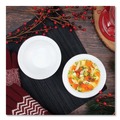 Bowls | Dart 12BWWCR 10 oz. - 12 oz. Concorde Foam Bowl - White (1000/Carton) image number 5