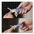 Knives & Multi-Purpose Tools | GreatNeck 12117 1 Standard 1 Mini Blade Folding Lock Back Utility Knife Set - Blue image number 7