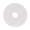 Floor Pads-Cleaning, Buffing & Polishing | Boardwalk BWK4015WHI 15 in. Diameter Polishing Floor Pads - White (5/Carton) image number 1