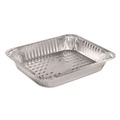 Steam Table Parts | Handi-Foil 4025-40-100 10.38 in. x 12.75 in. x 2.19 in. Aluminum Steam Table Pans (100/Carton) image number 0